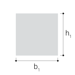 Сечение железобетонного элемента